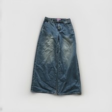 Jeans donna larghi vita bassa