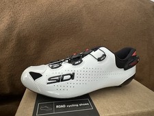 Sidi Shot 2 Scarpe da Ciclismo su Strada Uomo, Grigio Lucido/Nero 40