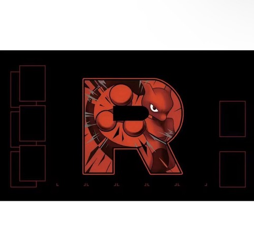 Team rocket playmat pokemon - playmat,