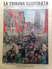 La Tribuna Illustrata 17 Settembre 1939 WW2 Tedeschi Danzica Guerra Televisione
