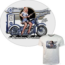 T-shirt motociclista moto