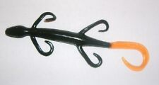 SALAMANDRA ARTIFICIALE SILICONE PESCA VINTAGE/ SILICON NEWT FISHING SPINNING