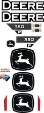 Adatto per JOHN DEERE 350 kit decalcomania escavatore 3M VINILE / SPEDIZIONE GRATUITA