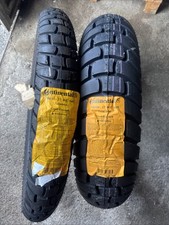 OFFERTA COPPIA GOMME NUOVE 90/90-21 140/80-17 CONTINENTAL CONTI ESCAPE Dot 22/23