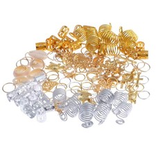 120Pcs Treccia per capelli in