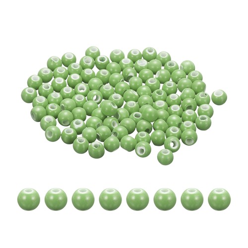 Per 100pcs 6mm perline - 100pcs,