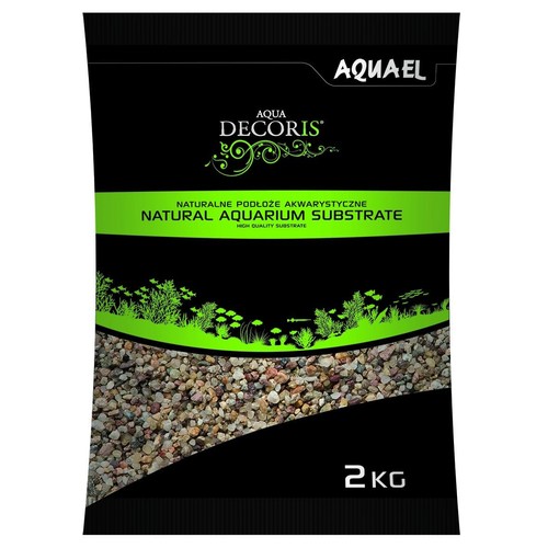Ghiaia naturale multicolore - naturale,