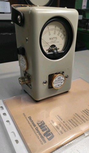 Bird wattmetro model - bird,