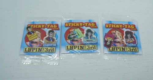 Lupin iii stick tag lotto - tag, tre