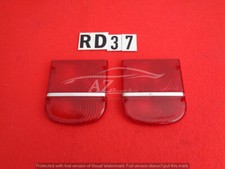 Transparent plastic taillight
