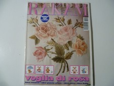 RAKAM MAGGIO 2003 + 2 FOGLI DECALCABILI IDEE RICAMO PUNTO CROCE BABY IDEE CASA
