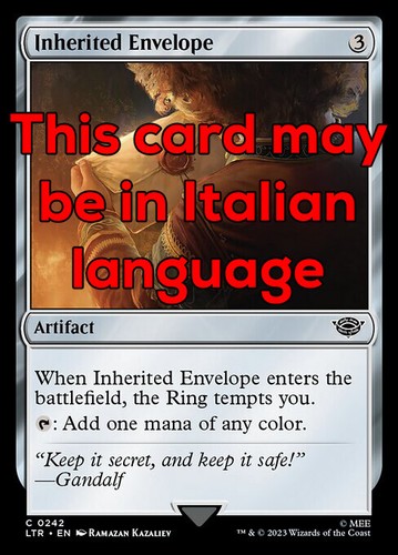 Mtg inherited envelope exc - mtg,