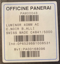 Ologio panerai lunimor marina