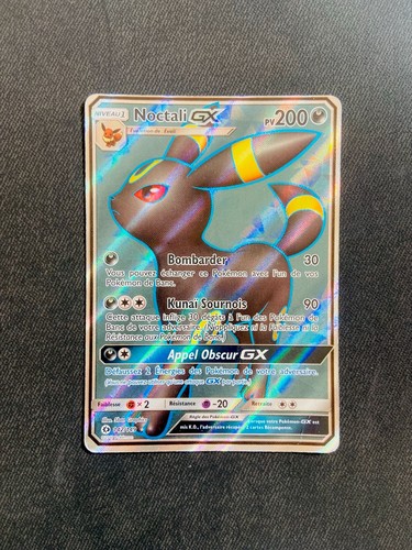 Carte pokémon noctali - carte,