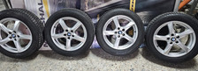 4 Gomme 225/55 R17 101 V Hankook Invernali & 4 Cerchi BMW  SET COMPLETO 