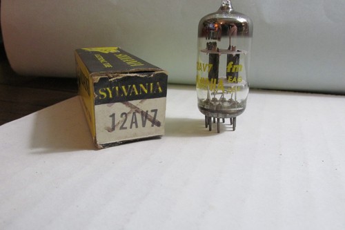 Sylvania 12av7 tube - ,