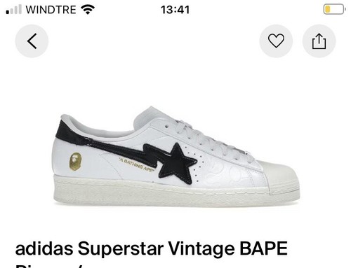 Adidas superstar bape - adidas, x