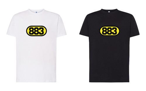 Shirt 883 logo max pezzali - 883,