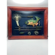 Scatola ombra pesca vintage