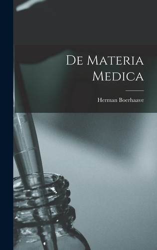 Materia medica boerhaave - de, medica-boerhaave