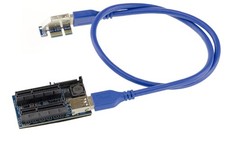 Riser plaque PCIe 1x vers