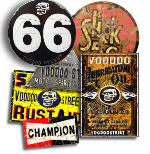 Sticker pack voodoo - by,