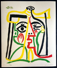 Pablo picasso litografia - pablo,