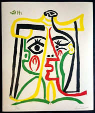 Pablo Picasso -Litografia COA originale firmata - numerata a mano [180 Ex. -]@