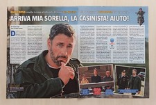 Italian Clipping Ritaglio 2024 RAOUL BOVA arriva mia sorella 3 PAGINE