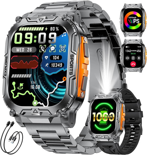 1000mah smartwatch uomo - smartwatch,