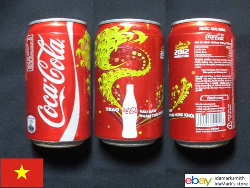 Lattina vuota coca - vuota, coca-cola