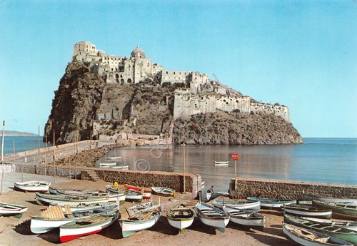 Cartolina ischia castello - cartolina,