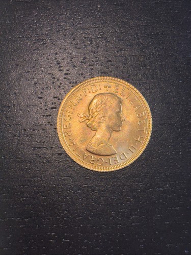 Sterlina oro regina - d'oro,