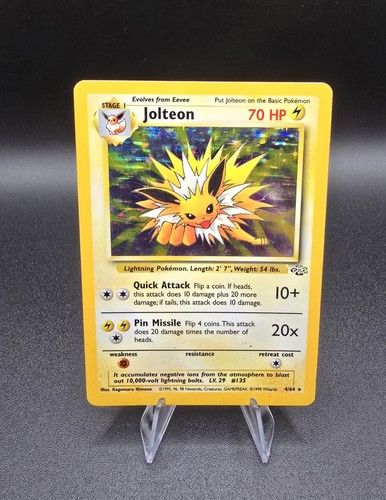 Pokemon jolteon holo - 4/64,