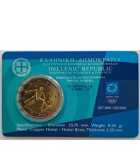 Coincard GRECIA - 2 EURO 2004 - GIOCHI OLIMPICI ATENE
