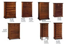 MOBILE CASSETTIERA SESTINO/SETTIMINO IN LEGNO COLORE NOCE SCURO VARI MODELLI*