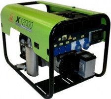 Generatore di corrente gruppo elettrogeno a benzina monofase 10 kw Pramac Honda