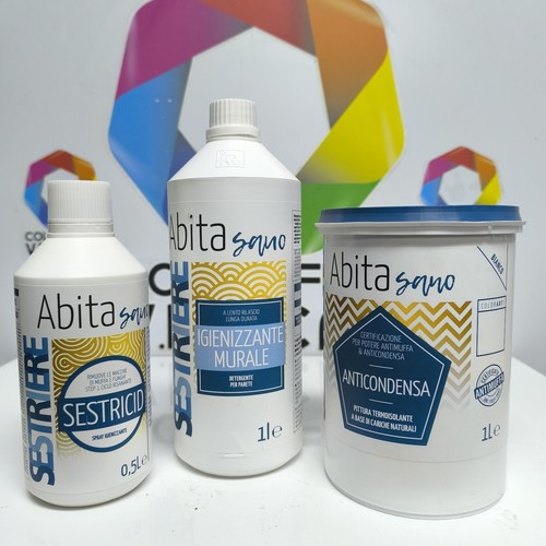 Kit abita sano pittura - abita, bianca
