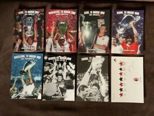 8 cartoline MILAN campione d ‘ europa