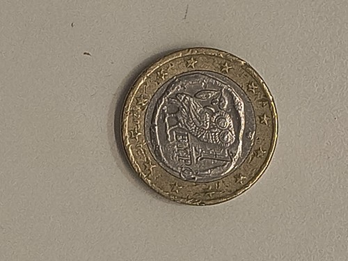 Rara moneta euro gufo - da,