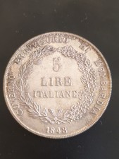 Lombardo-Veneto 5 lire 1848-M
