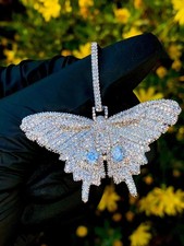 Ciondolo farfalla diamante