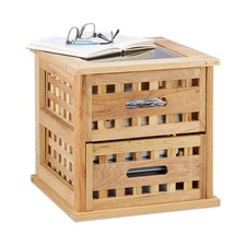 Tavolino Noce Comodino Legno