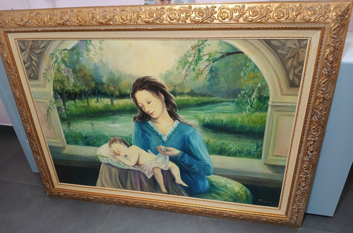 Quadro maternità maria - quadro,