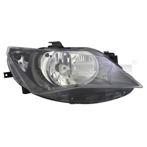 Faro sinistro nero per seat - nero,