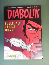 Diabolik anno x 7 condizioni ottimo non spaginato