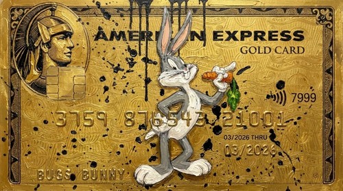Motivo gold edition bugs - gold, bunny