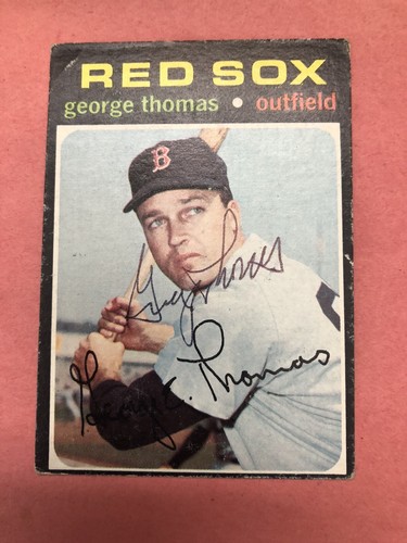 Autografo 1971 topps 678 - autografo, hi