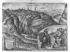 TIBURTUM VULGO TIVOLI - Ortelius - originale del 1581