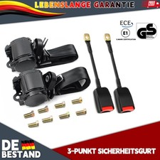 2x 373cm 3 Punti Cintura